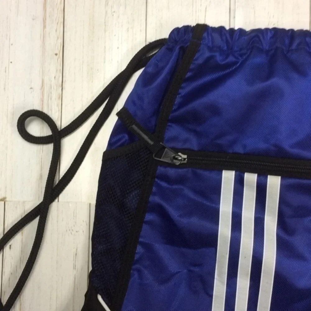 Adidas Blue White Alliance II Sackpack